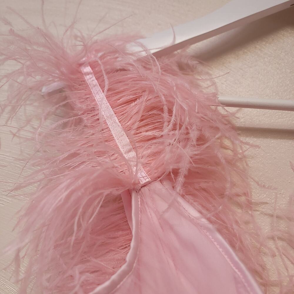 Fashion Nova Tulle Mini Dress Size S So In Love Pink - Picture 6 of 10